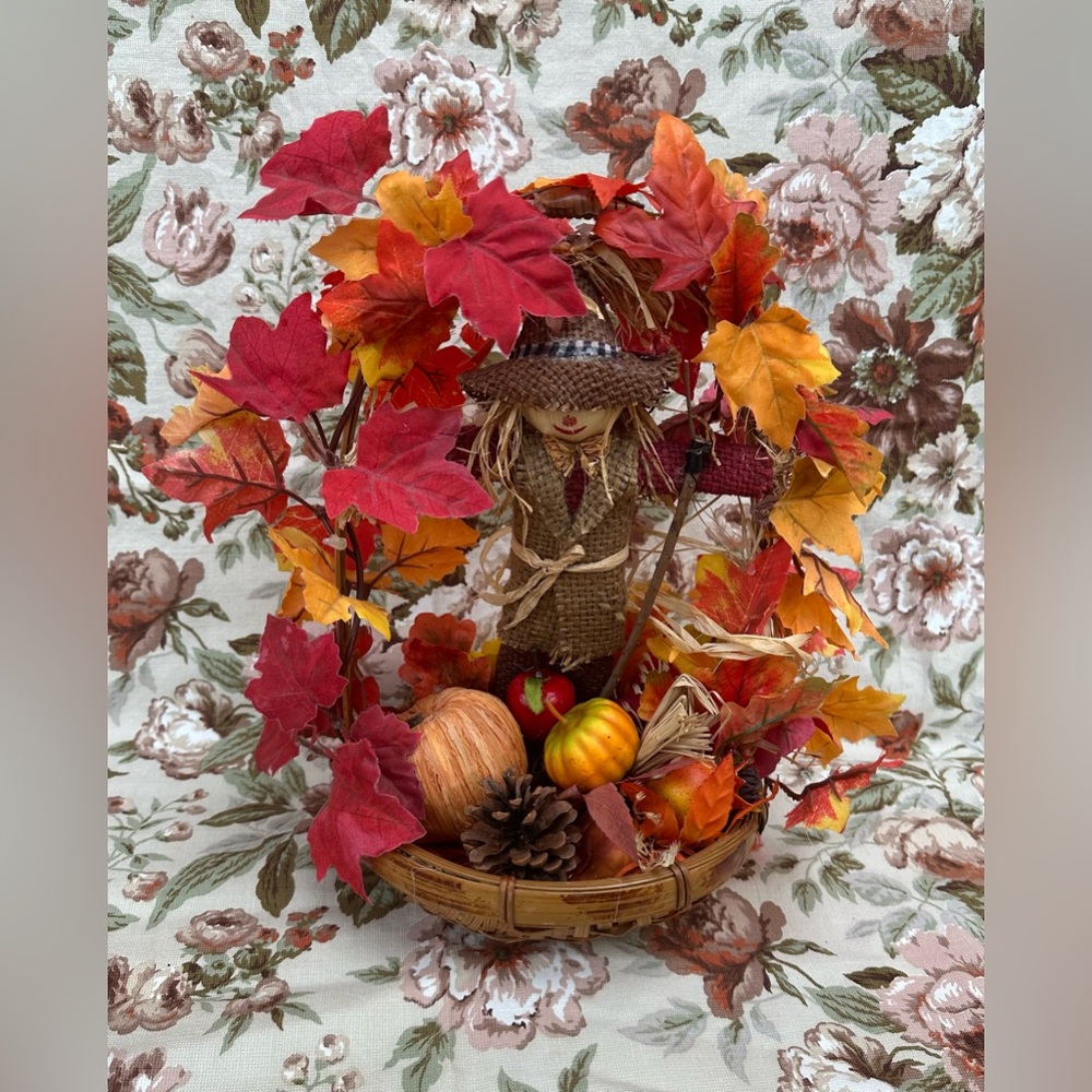 Scarecrow Fall Centerpiece